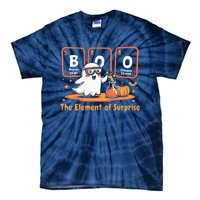 Chemistry Boo The Element Of Surprise Cute Chemist Halloween Tie-Dye T-Shirt