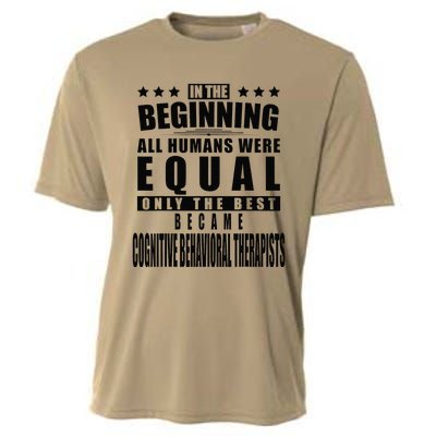 Cognitive Behavioral Therapist Funny Personalized Gift Cooling Performance Crew T-Shirt