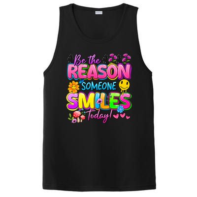 Cool Be The Reason Someone Smiles Today PosiCharge Competitor Tank