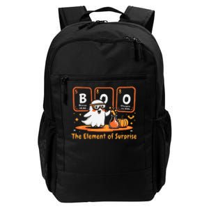 Chemistry Boo The Element Of Surprise Cute Chemist Halloween Gift Daily Commute Backpack