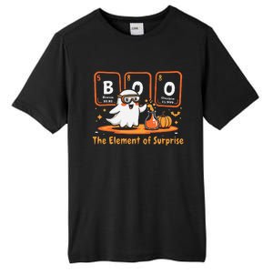 Chemistry Boo The Element Of Surprise Cute Chemist Halloween Gift Tall Fusion ChromaSoft Performance T-Shirt