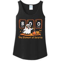 Chemistry Boo The Element Of Surprise Cute Chemist Halloween Gift Ladies Essential Tank