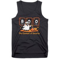 Chemistry Boo The Element Of Surprise Cute Chemist Halloween Gift Tank Top