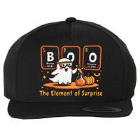 Chemistry Boo The Element Of Surprise Cute Chemist Halloween Gift Wool Snapback Cap