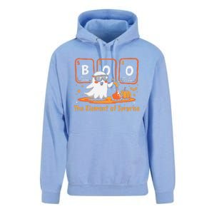 Chemistry Boo The Element Of Surprise Cute Chemist Halloween Gift Unisex Surf Hoodie