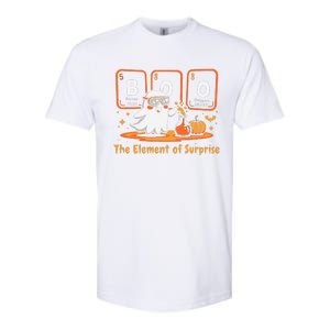 Chemistry Boo The Element Of Surprise Cute Chemist Halloween Gift Softstyle CVC T-Shirt