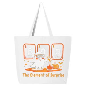 Chemistry Boo The Element Of Surprise Cute Chemist Halloween Gift 25L Jumbo Tote