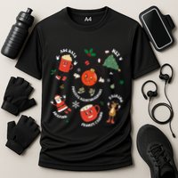 Christmas Behavior Therapist Aba Squad Behavior Analyst Performance Shirt