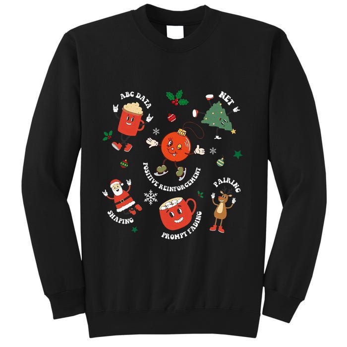 Christmas Behavior Therapist Aba Squad Behavior Analyst Sweatshirt
