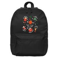 Christmas Behavior Therapist Aba Squad Behavior Analyst 16 in Basic Backpack
