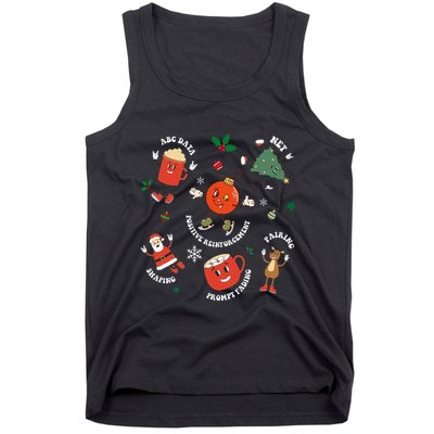 Christmas Behavior Therapist Aba Squad Behavior Analyst Tank Top