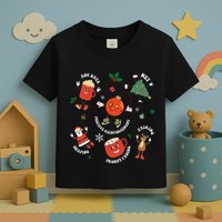 Christmas Behavior Therapist Aba Squad Behavior Analyst Toddler T-Shirt