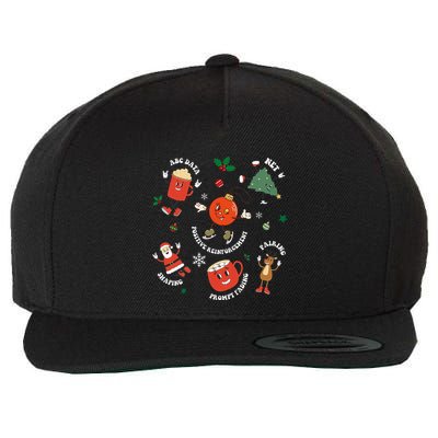 Christmas Behavior Therapist Aba Squad Behavior Analyst Wool Snapback Cap