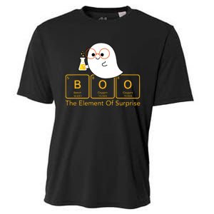 Chemistry Boo The Element Of Surprise Cute Chemist Halloween Cooling Performance Crew T-Shirt