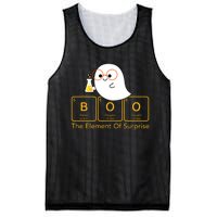 Chemistry Boo The Element Of Surprise Cute Chemist Halloween Mesh Reversible Basketball Jersey Tank