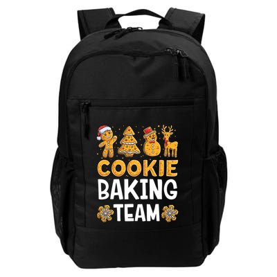 Cookie Baking Team Christmas Xmas Crew Gingerbread Meaningful Gift Backpack