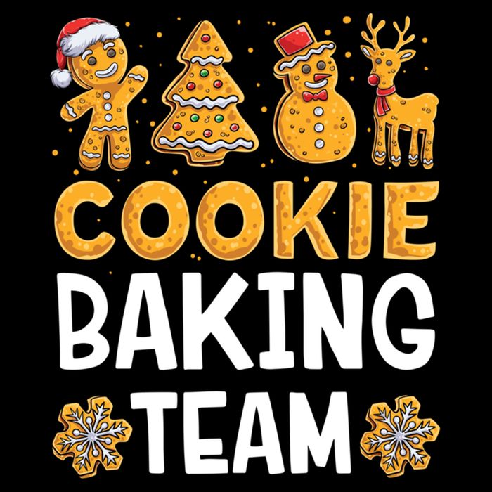 Cookie Baking Team Christmas Xmas Crew Gingerbread Meaningful Gift Cooling Performance Long Sleeve Crew