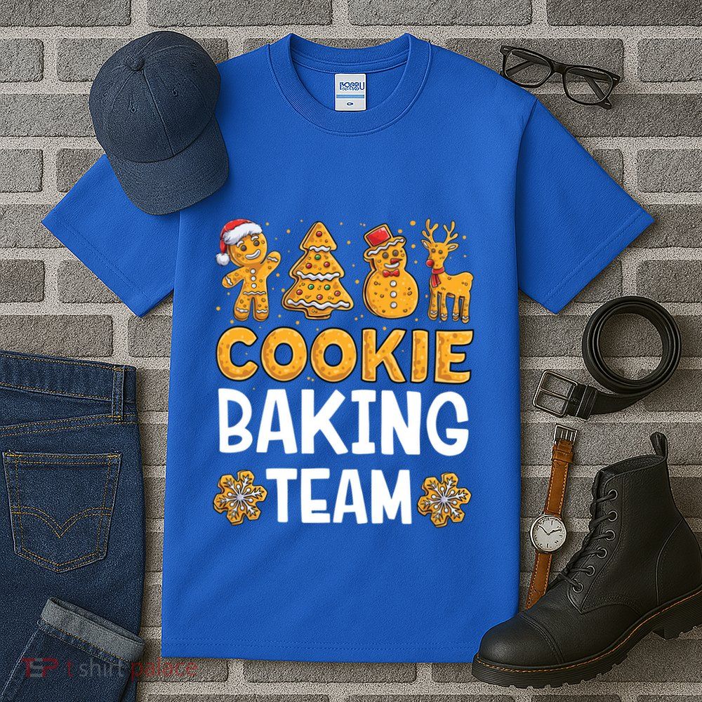 Cookie Baking Team Christmas Xmas Crew Gingerbread Meaningful Gift Tall T-Shirt