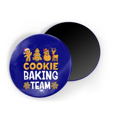 Cookie Baking Team Christmas Xmas Crew Gingerbread Meaningful Gift Magnet