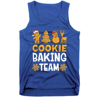 Cookie Baking Team Christmas Xmas Crew Gingerbread Meaningful Gift Tank Top