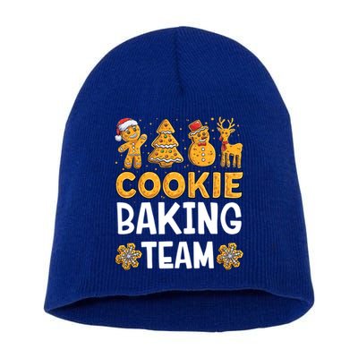 Cookie Baking Team Christmas Xmas Crew Gingerbread Meaningful Gift Short Acrylic Beanie
