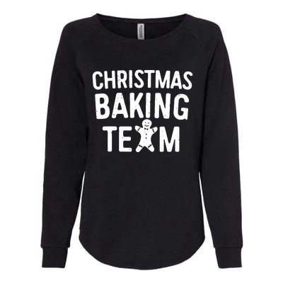 Christmas Baking Team Christmas Cookie Bakers Womens California Wash Sweatshirt