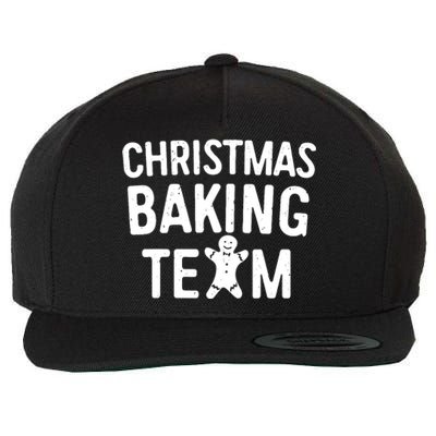 Christmas Baking Team Christmas Cookie Bakers Wool Snapback Cap