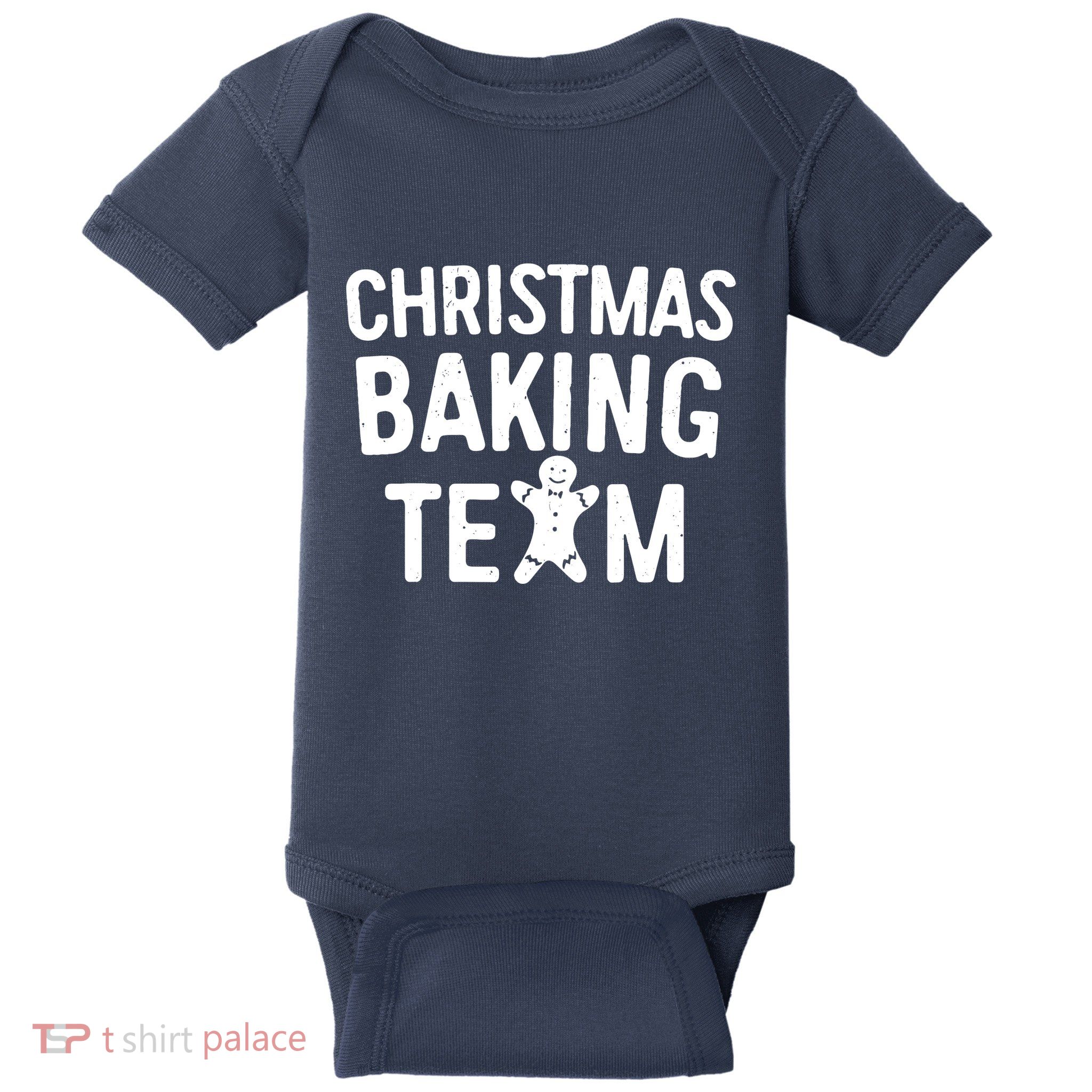 Christmas Baking Team Christmas Cookie Bakers Baby Bodysuit
