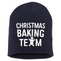 Christmas Baking Team Christmas Cookie Bakers Short Acrylic Beanie