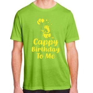 Cappy Birthday To Me Funny Capybara Capi Birthday Party Adult ChromaSoft Performance T-Shirt