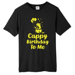 Cappy Birthday To Me Funny Capybara Capi Birthday Party Tall Fusion ChromaSoft Performance T-Shirt