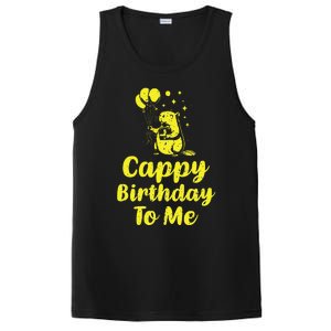 Cappy Birthday To Me Funny Capybara Capi Birthday Party PosiCharge Competitor Tank