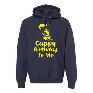 Cappy Birthday To Me Funny Capybara Capi Birthday Party Premium Hoodie