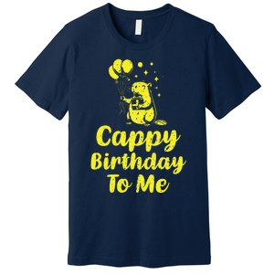 Cappy Birthday To Me Funny Capybara Capi Birthday Party Premium T-Shirt