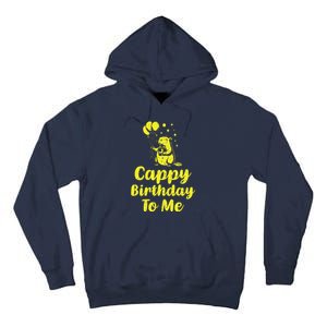 Cappy Birthday To Me Funny Capybara Capi Birthday Party Tall Hoodie