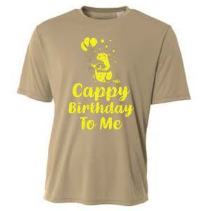 Cappy Birthday To Me Funny Capybara Capi Birthday Party Cooling Performance Crew T-Shirt