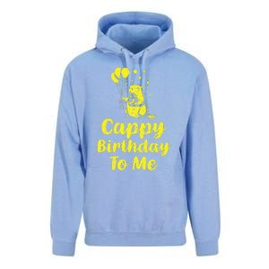 Cappy Birthday To Me Funny Capybara Capi Birthday Party Unisex Surf Hoodie