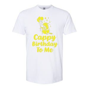 Cappy Birthday To Me Funny Capybara Capi Birthday Party Softstyle CVC T-Shirt