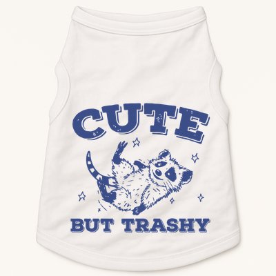 Cute But Trashy Vintage Retro 90s Possum Doggie Tank