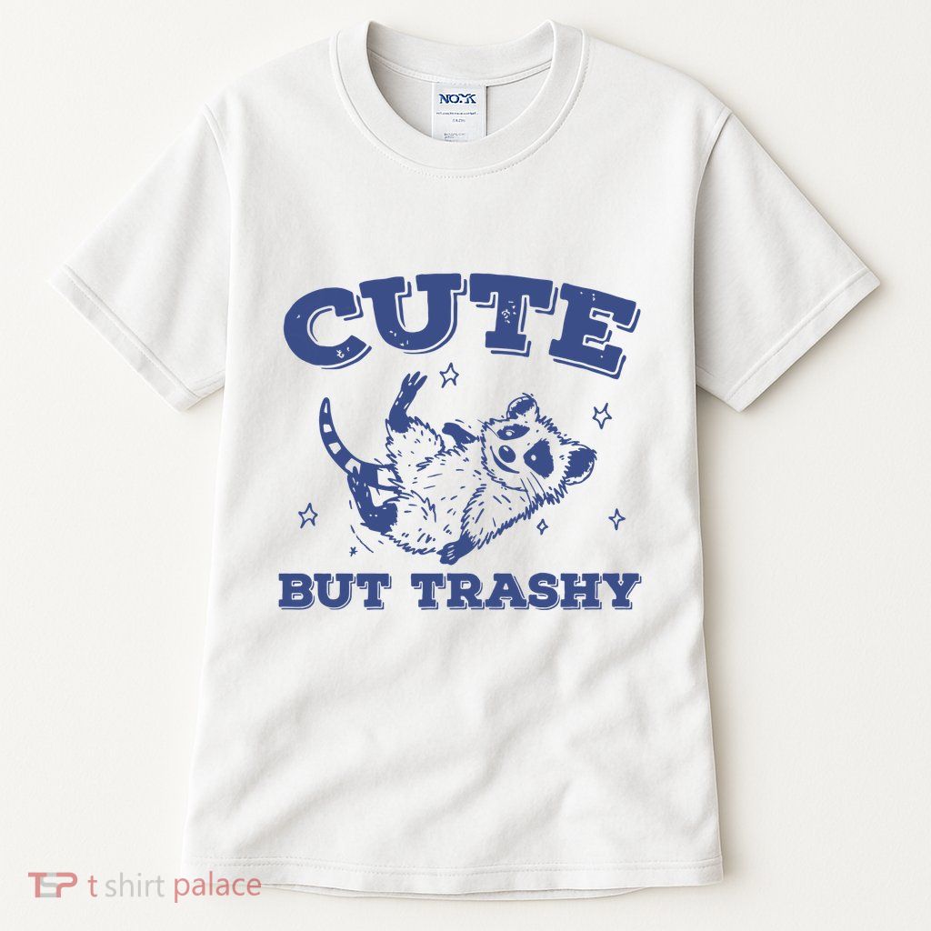 Cute But Trashy Vintage Retro 90s Possum Tall T-Shirt