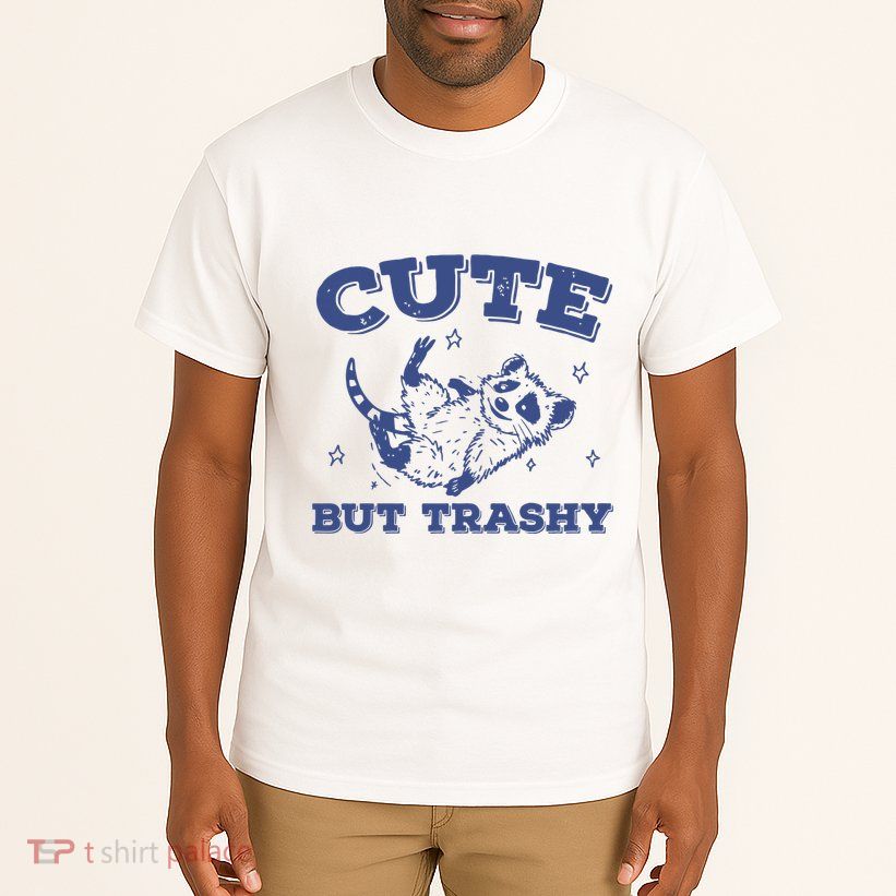 Cute But Trashy Vintage Retro 90s Possum Tall T-Shirt