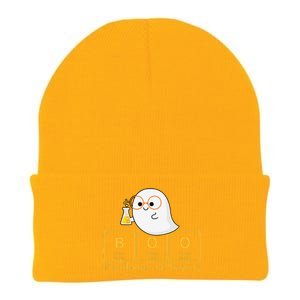 Chemistry Boo The Element Of Surprise Cute Chemist Halloween Knit Cap Winter Beanie