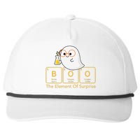 Chemistry Boo The Element Of Surprise Cute Chemist Halloween Snapback Five-Panel Rope Hat