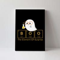 Chemistry Boo The Element Of Surprise Cute Chemist Halloween Canvas