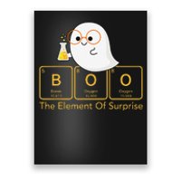 Chemistry Boo The Element Of Surprise Cute Chemist Halloween Poster