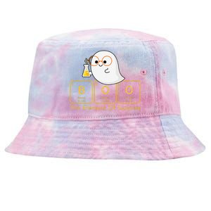 Chemistry Boo The Element Of Surprise Cute Chemist Halloween Tie-Dyed Bucket Hat