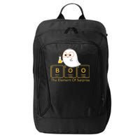 Chemistry Boo The Element Of Surprise Cute Chemist Halloween City Backpack