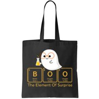 Chemistry Boo The Element Of Surprise Cute Chemist Halloween Tote Bag