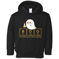 Chemistry Boo The Element Of Surprise Cute Chemist Halloween Toddler Hoodie