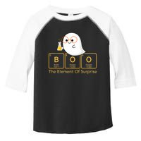 Chemistry Boo The Element Of Surprise Cute Chemist Halloween Toddler Fine Jersey T-Shirt